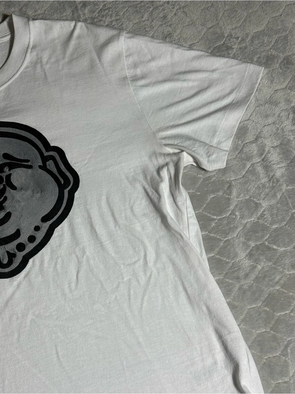 True Religion Big Buddha Graphic Tee White XL Streetwear Y2K